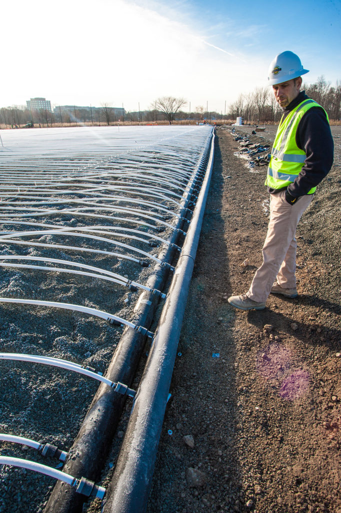 360-foot manifold set was formed onsite | US Boiler Report January 2019