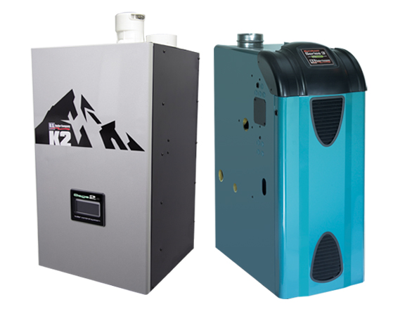 U.S. Boiler K2 Condensing Boiler and Series 3 Cast Iron Gas Boiler