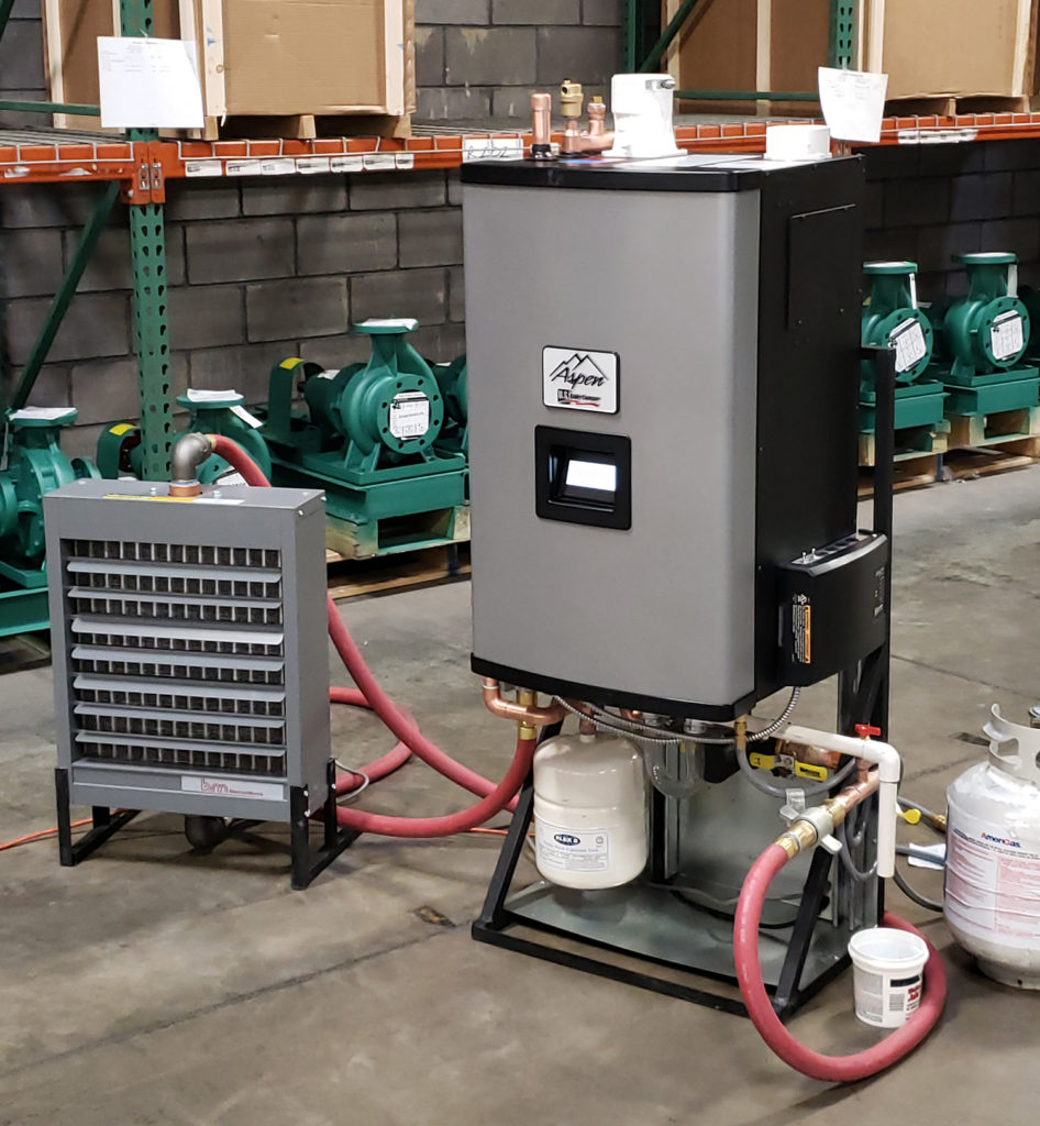 Live-Fire Training Aspen High Efficiency Boiler | Mccoy Sales | US Boiler Report July 2019