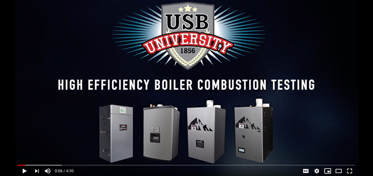 USB University Combustion Testing