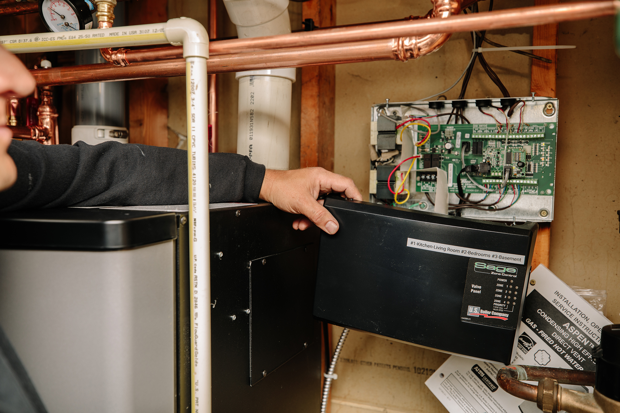 Mickelson Plumbing and Heating | Sage Zone Control