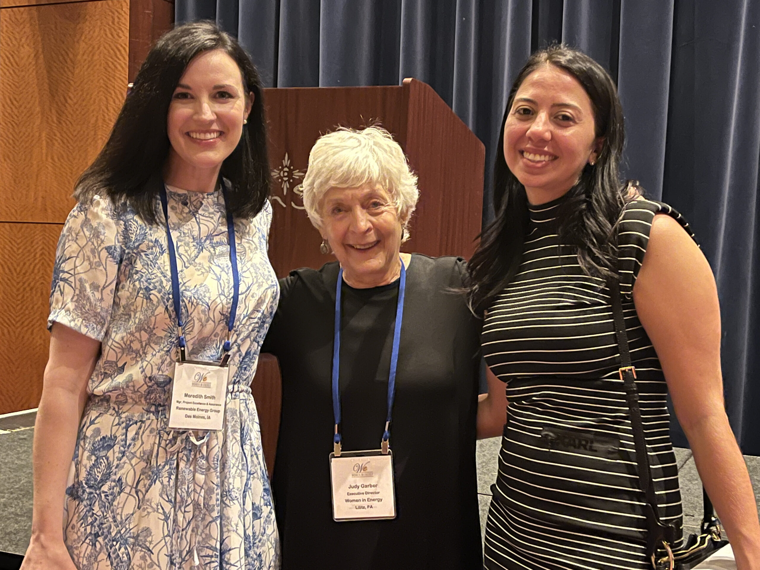 Women in Energy staff at Hershey conference 2023