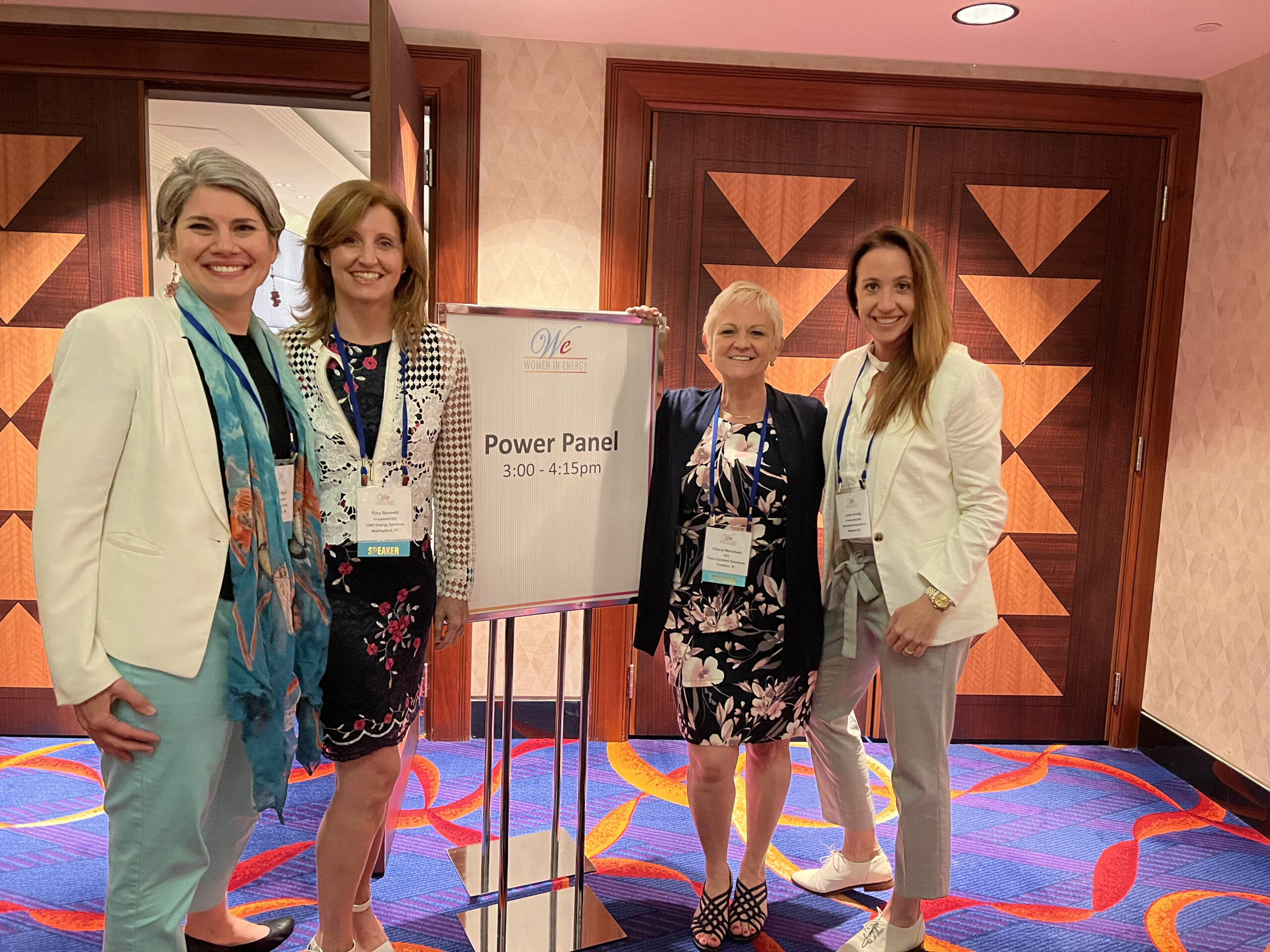 Women in Energy staff at the Power Panel