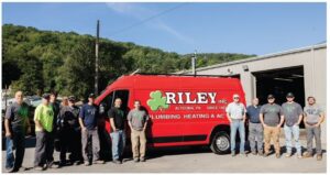 Riley, Inc. van and team