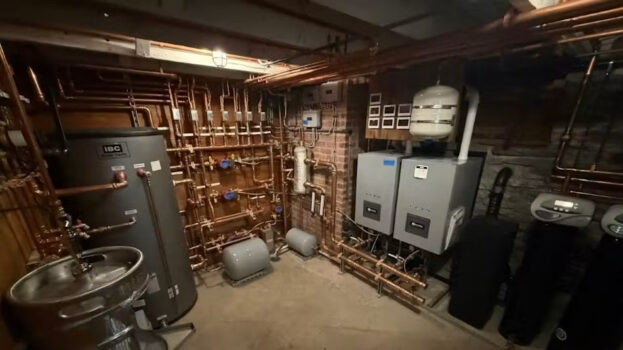 Bozeman basement mechanical room